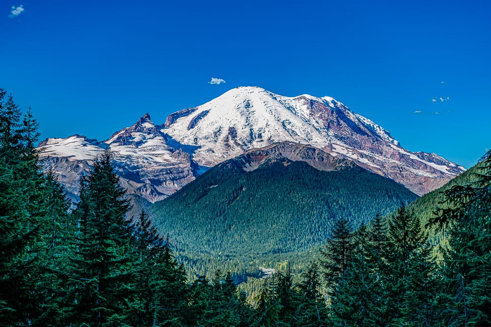 Mount Rainier A photo of Mount Rainier in Washington State USA