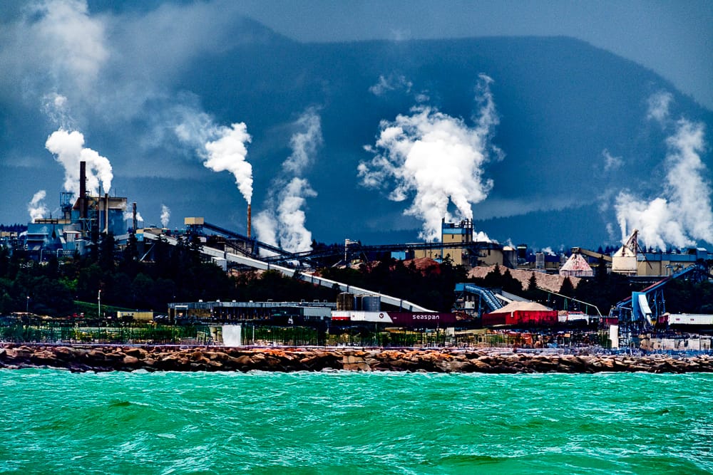USS Constalation Skyline of Baltimore Maryland with USS Constellation as the center piece.